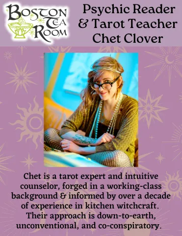 Boston Tea Room - Chet Clover Bio 