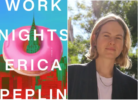 Work Nights book jacket and author photo