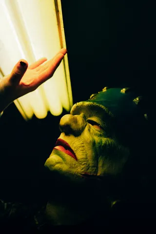 Monster with light 